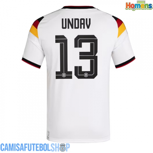 Camisa de time de futebol Alemanha Deniz Undav #13 Replicas 1º Equipamento Mundo 2026 Manga Curta